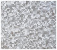 Bare Galvalume metal coating surface
