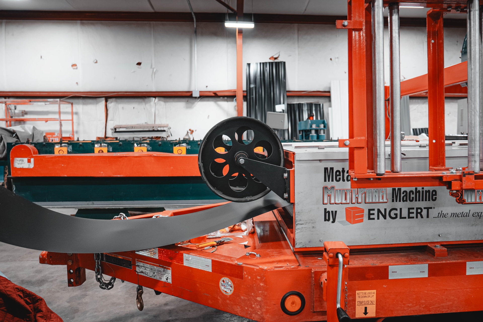 Englert Multi-Panel Machine producing AG panel